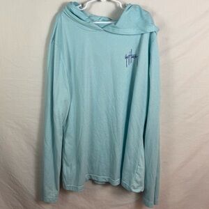 Guy Harvey Light Blue Hoodie Kids Size M
